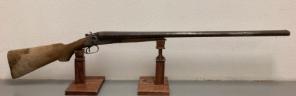 Vintage Fremont Arms Side By Side Double Barrel Shotgun — 5273