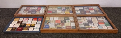 Framed Matchbook Collection