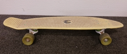 28" Yellow Vintage Skateboard