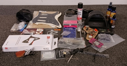 Assortment of Guitar Accessories