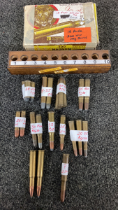 Assorted Ammo, Brass And Accessories