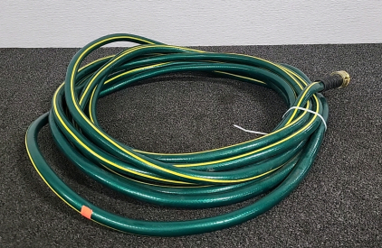 Green Heavy Duty Hose with Brass Fittings