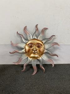 Decorative Metal Sun 25” Diameter