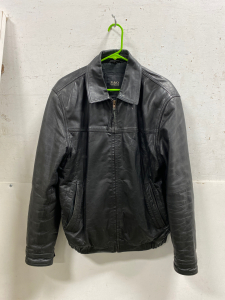 Leather-Like Jacket by Reilly Olmes Size Small