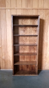 Wood Bookshelf