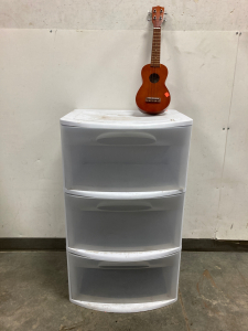 (3) Drawer Storage And More