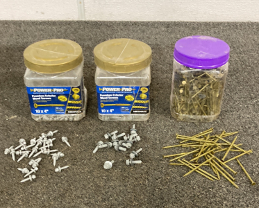 Assorted Nails And Screws