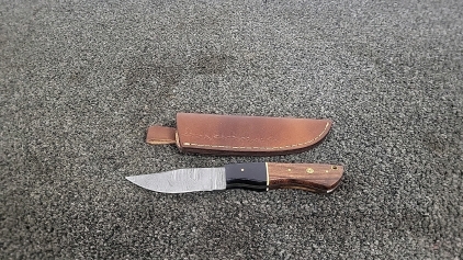 Unmarked Knife and Sheath