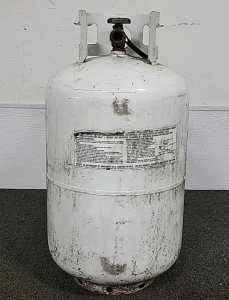 White Propane Tank (Empty)