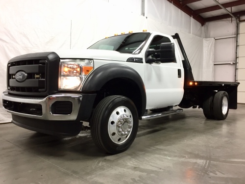 2015 Ford F550 Flat Bed - 1 Owner