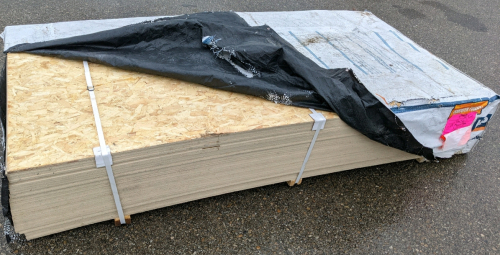 Bunk of 4x8 Building Lumber