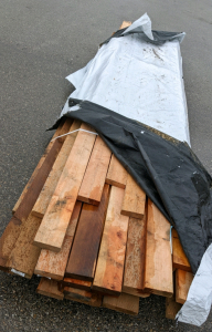 Bunk of Assorted Building Lumber