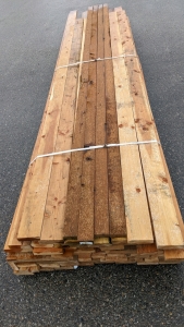 Bunk of Assorted Building Lumber