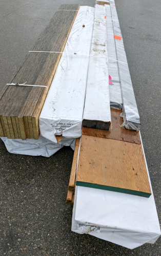 Bunk of Assorted Building Lumber