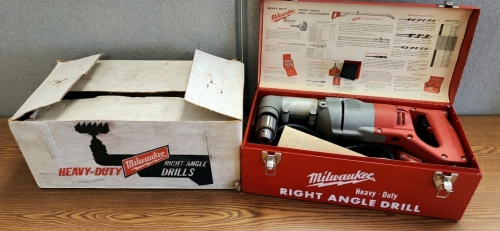 Like New Milwaukee Heavy-Duty Right Angle Drill