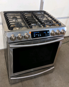 Samsung Touch Screen Control Gas Range