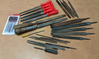 New & Used Assorted Wood/Metal Files