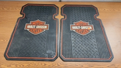 2 Harley-Davidson Floor Mats