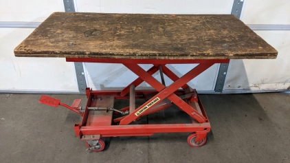 24x48 Hydraulic Lift Work Table/Cart