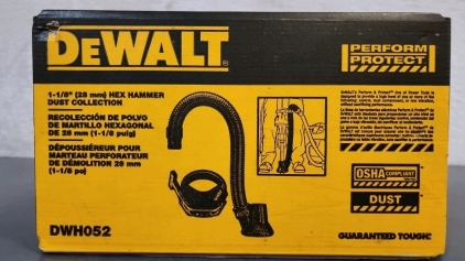 DeWalt 1-1/8" (28mm) Hexham Hammer Dust Collection