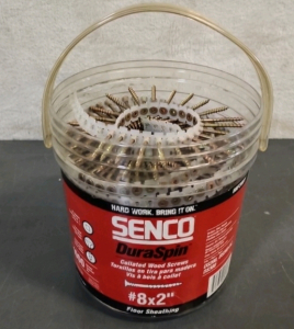 Bucket Of Senco Collated Wood Screws