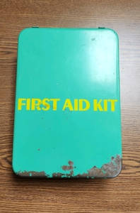 Vintage Metal First Aid Kit