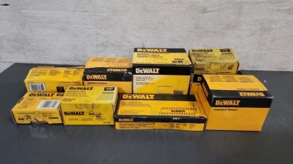 Assorted DeWalt Hardware Supplies