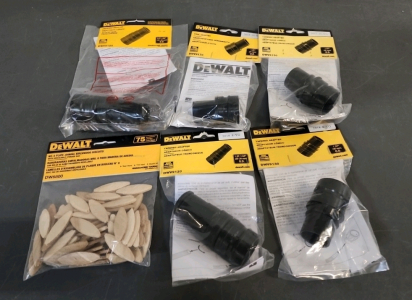 Brand New Assorted DeWalt Hardware Supplies