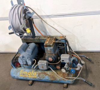 Air Compressor w/Hose & Reel