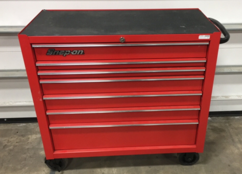 7 Drawer Snap-on Tool Box 43”x19.5”x39”