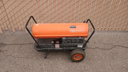 Dayton 125,000 BTU Portable Oil-Fired Heater