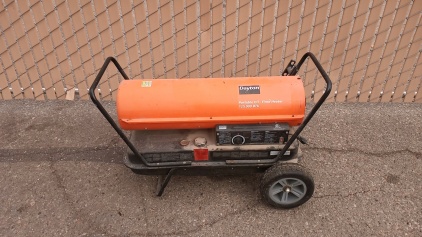 Dayton 125,000 BTU Portable Oil-Fired Heater