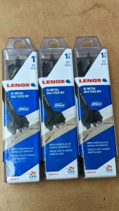 (5) New Lenox Bi-metal Self Feed Drill Bits