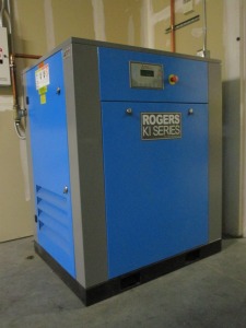 Rogers Machine 25hp Screw Air Compressor