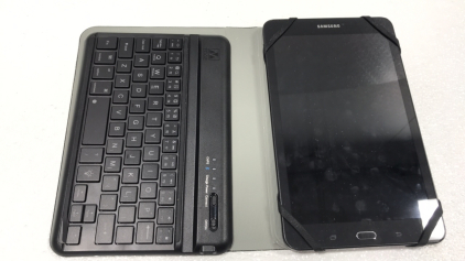 Samsung 8” Tablet w/ Keyboard