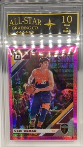 Cedi Osman Graded Card