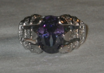 Amethyst Ring, Sz 11