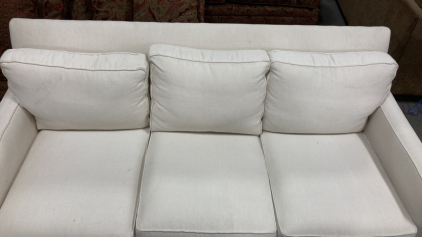White Thomasville Couch