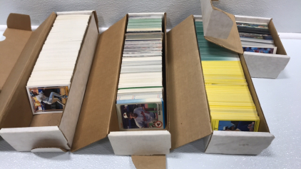 (3.5) Boxes of 90s Baseball Cards