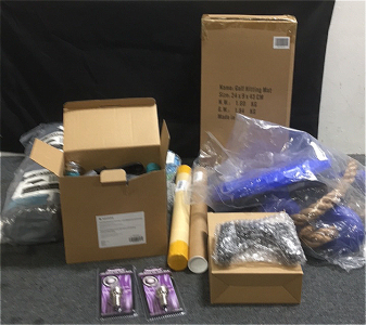 (2) Live Infinetly 75D Polyester Rain Fly Tents (4) Metal Garen Flowers (1) SsBright Tree Swing (2) Streetglow LED Tailights (1) Navaris Flat Gardening Hose Set (1) PlayStation 4 Controller