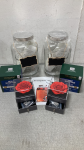 Yorkshire Beverage Dispensers, High Mountain Tea And Gift Roses With Jewelry