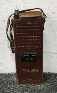 Vintage Triumph Transistor