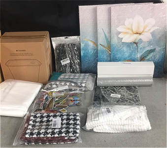 Household Items - Stickers - Hand Towels - Pillow Covers - Trash Basket
