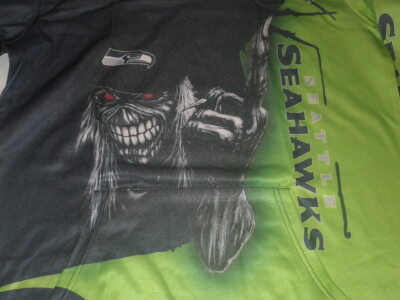 New NFL Seahawks Hooded Sweatshirt, Sz XL