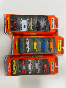 (3) Matchbox Car Packs