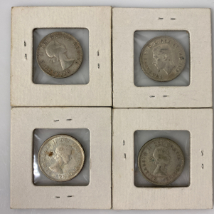 Canadian Silver 1.00 Face Coins