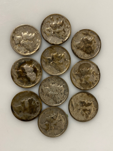 Vintage Mercury Dimes