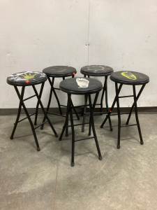 (5) Foldable Chairs