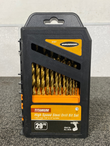 Warrior Titanium High Speed Steel Drill Bit Set