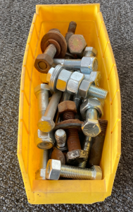 Bin of Nuts and Bolts